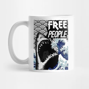 FREE PEOPLE SHARK Mug